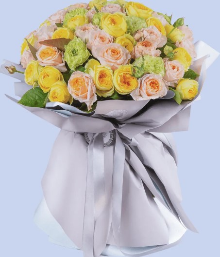 Bouquet "Melissa" with peony rose