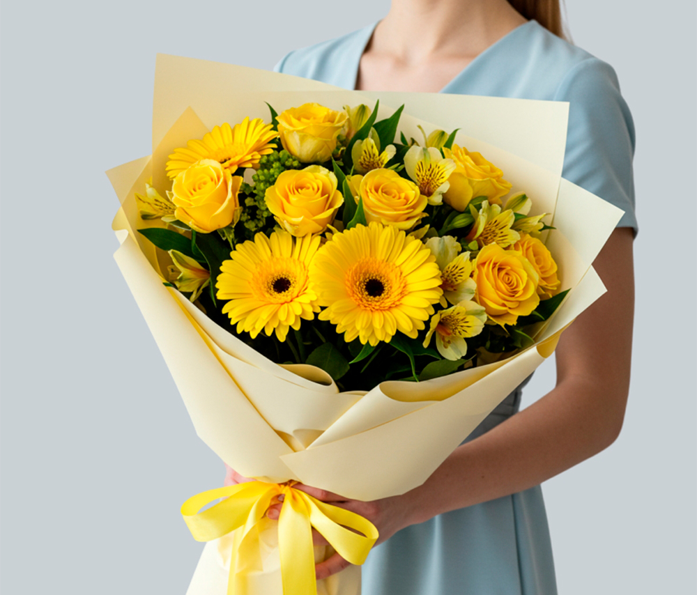 Bouquet "Yellowspring"