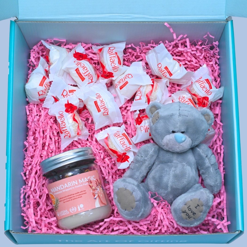 Gift Box with Teddy Bear