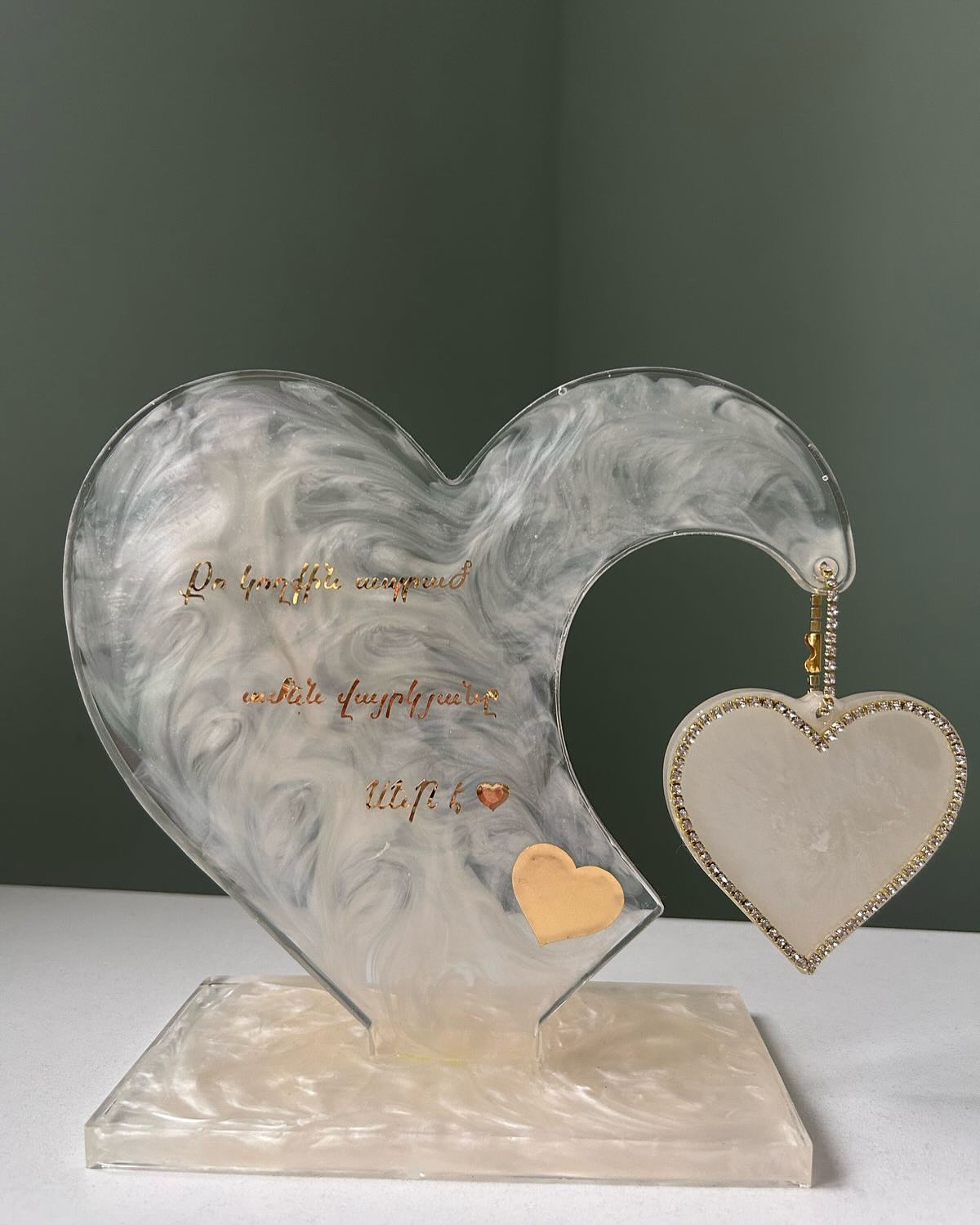 Հուշանվեր  էպոքսիդային խեժից