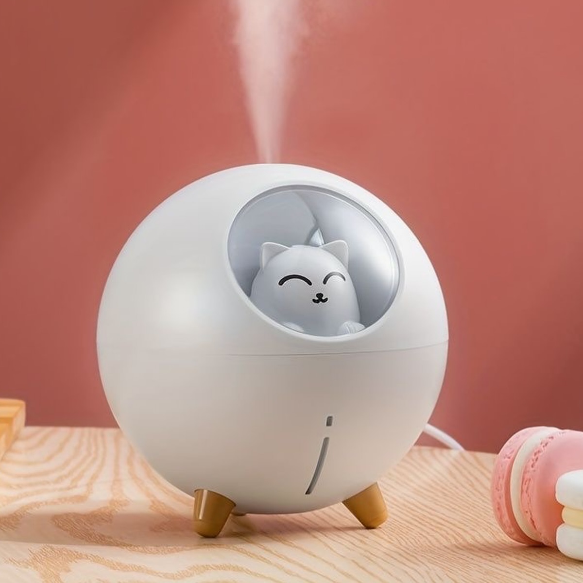 Air Humidifying and Purifying Lamp