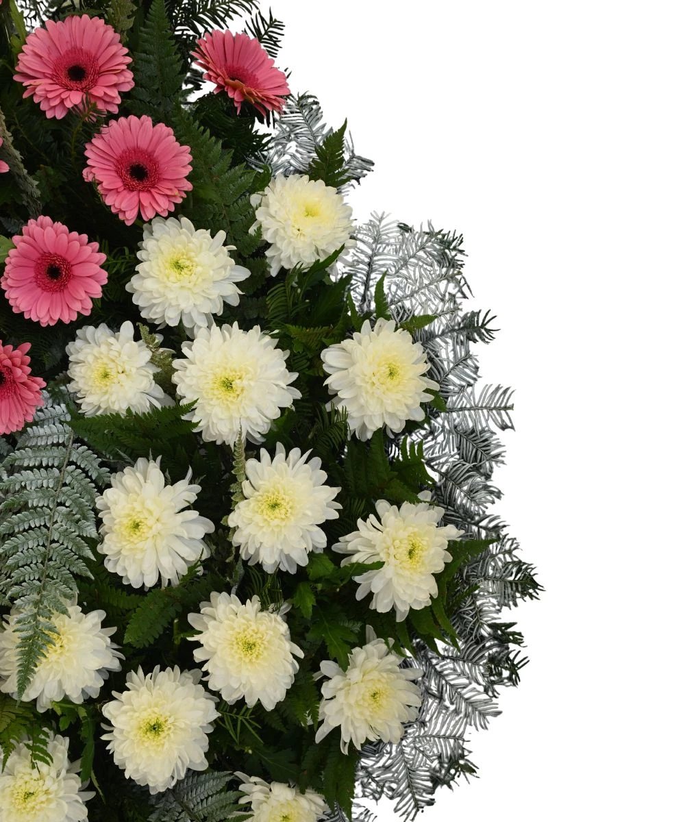 Graceful funeral wreath 57