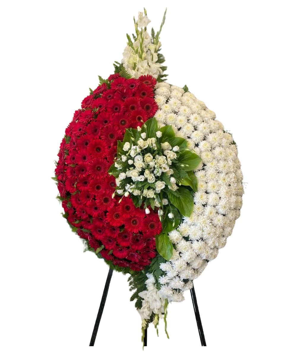 Luxurious funeral wreath  59
