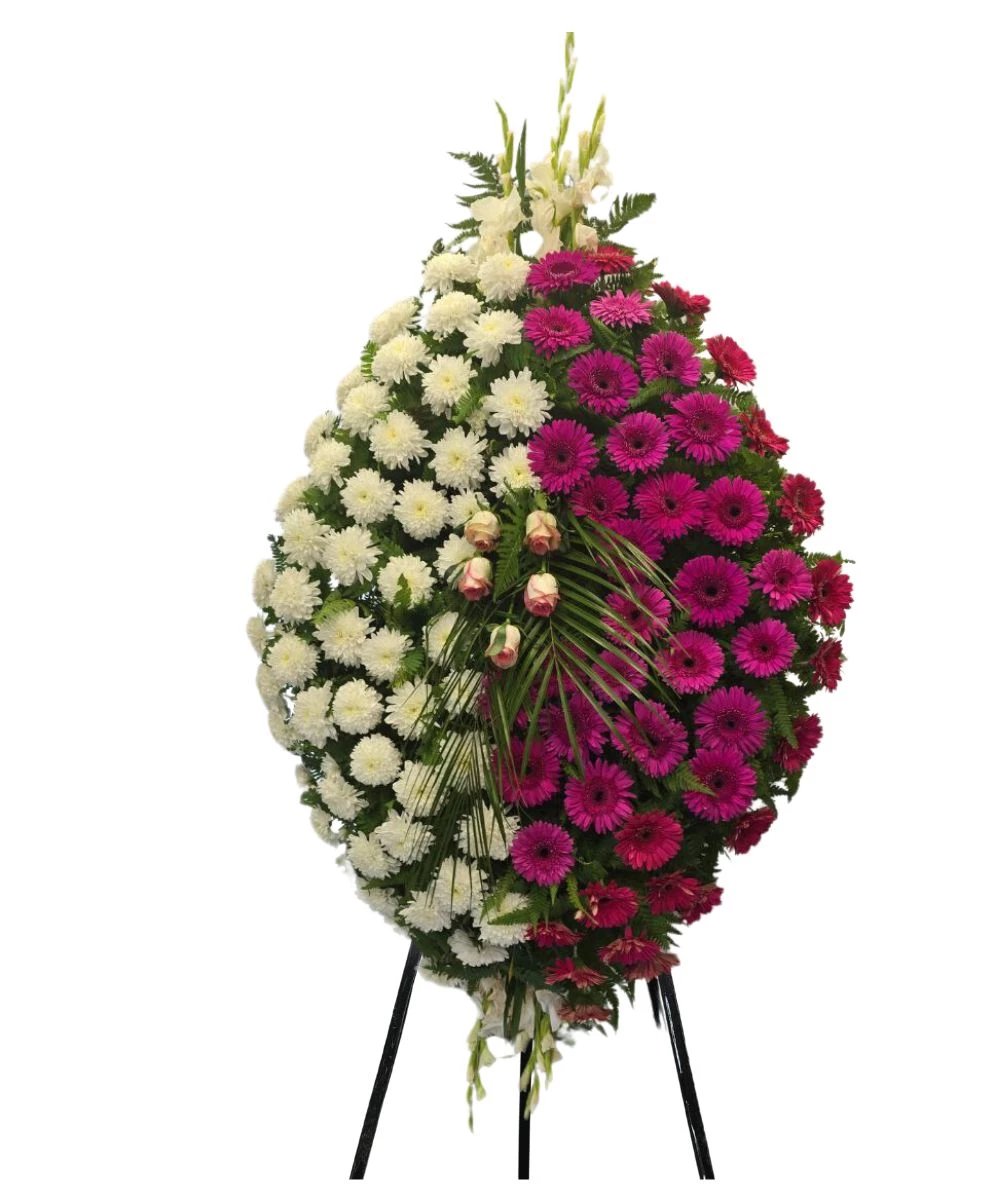 Luxurious funeral wreath 61