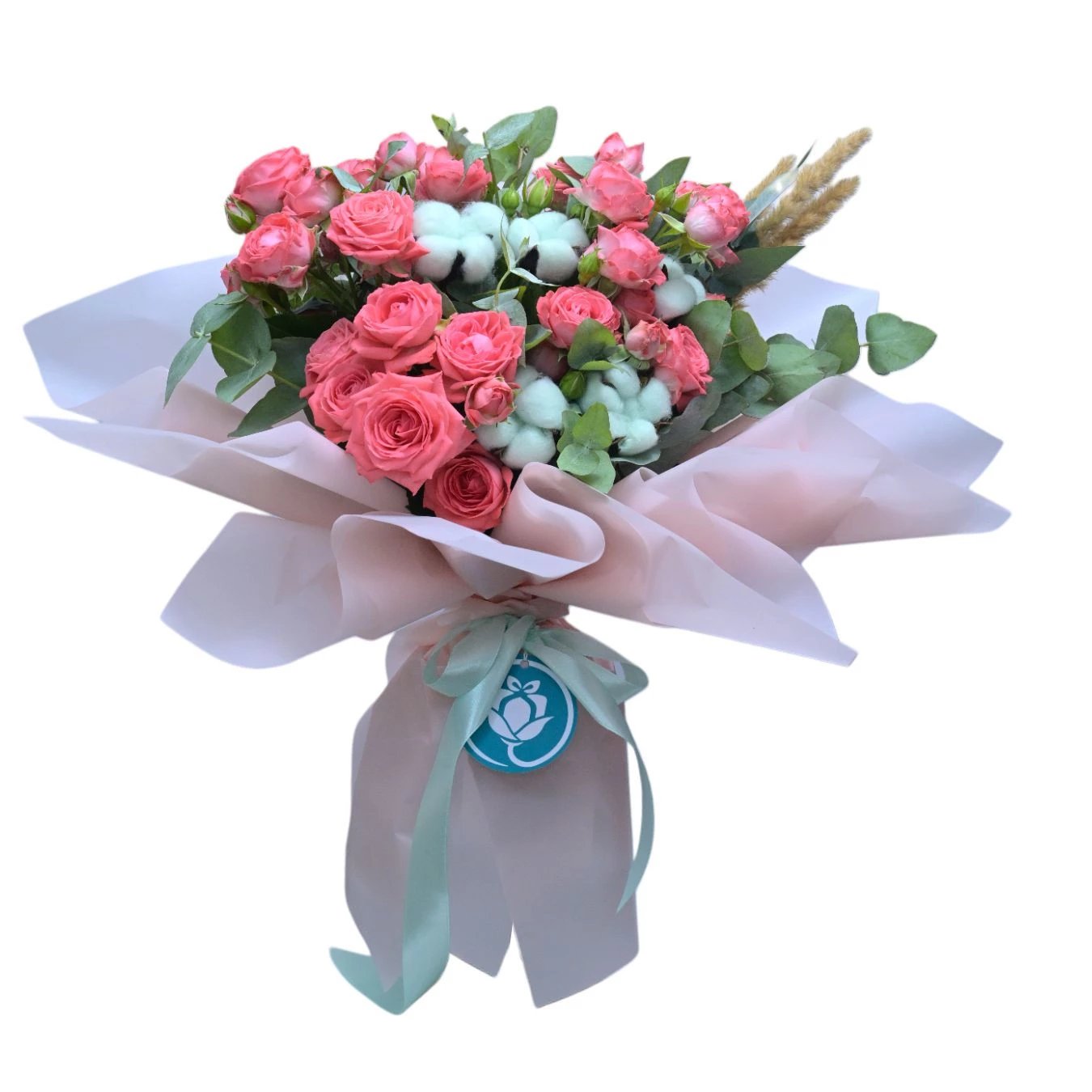 Bouquet "Swissotel" with spray roses