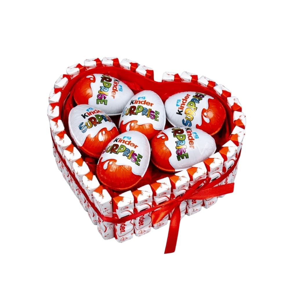 Подарочный набор с яйцами Kinder Surprise