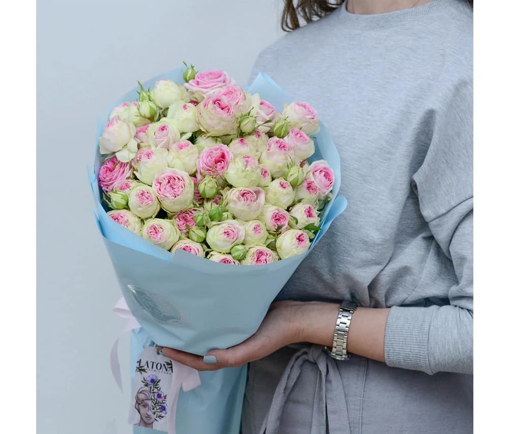 Bouquet ZARITA with peony roses