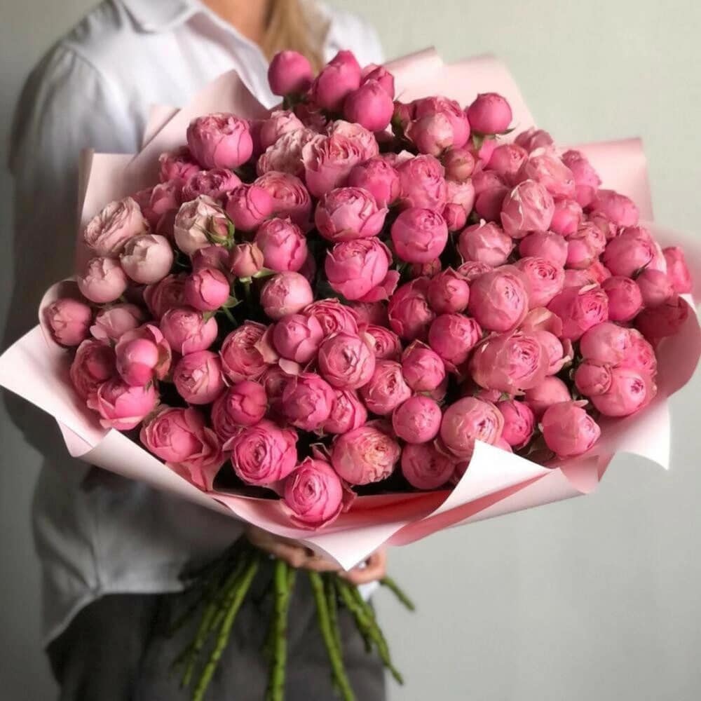 Bouquet NASTYA with peony roses