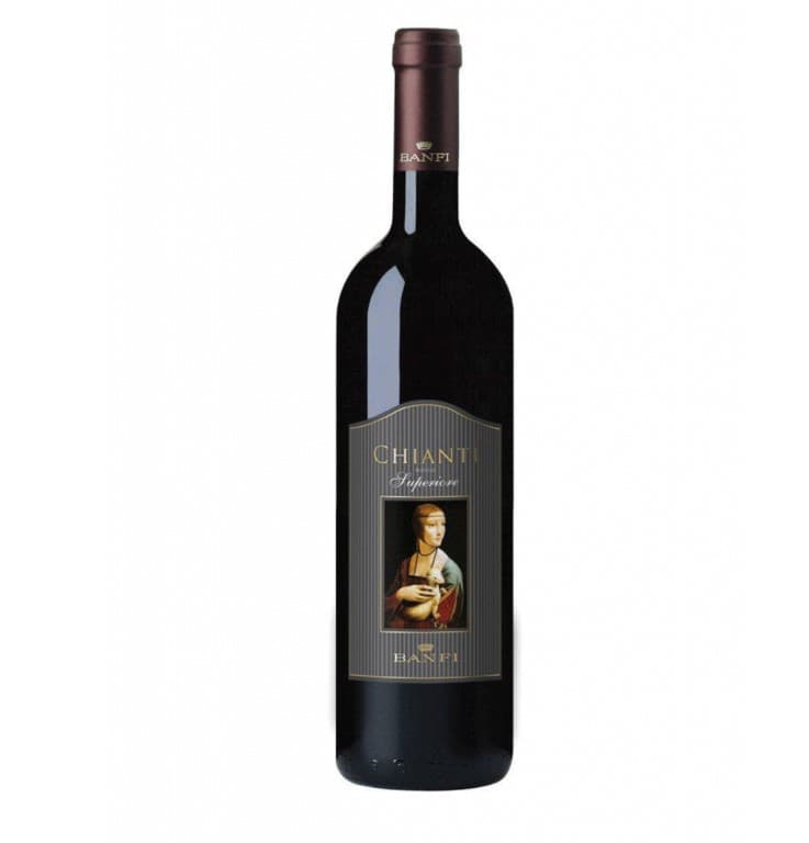 Wine "Castello Banfi Chianti Superiore" red, dry 750ml