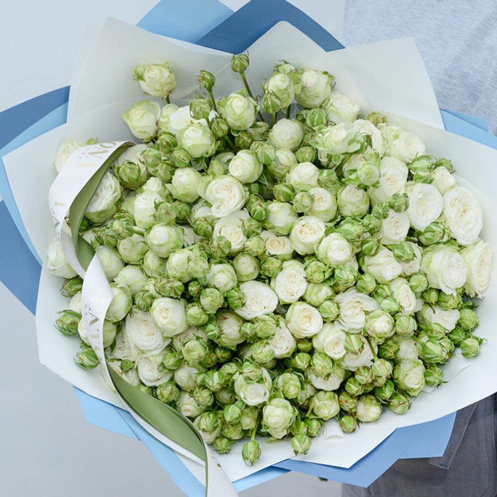 Bouquet "Tiana" with Peony Spray Roses