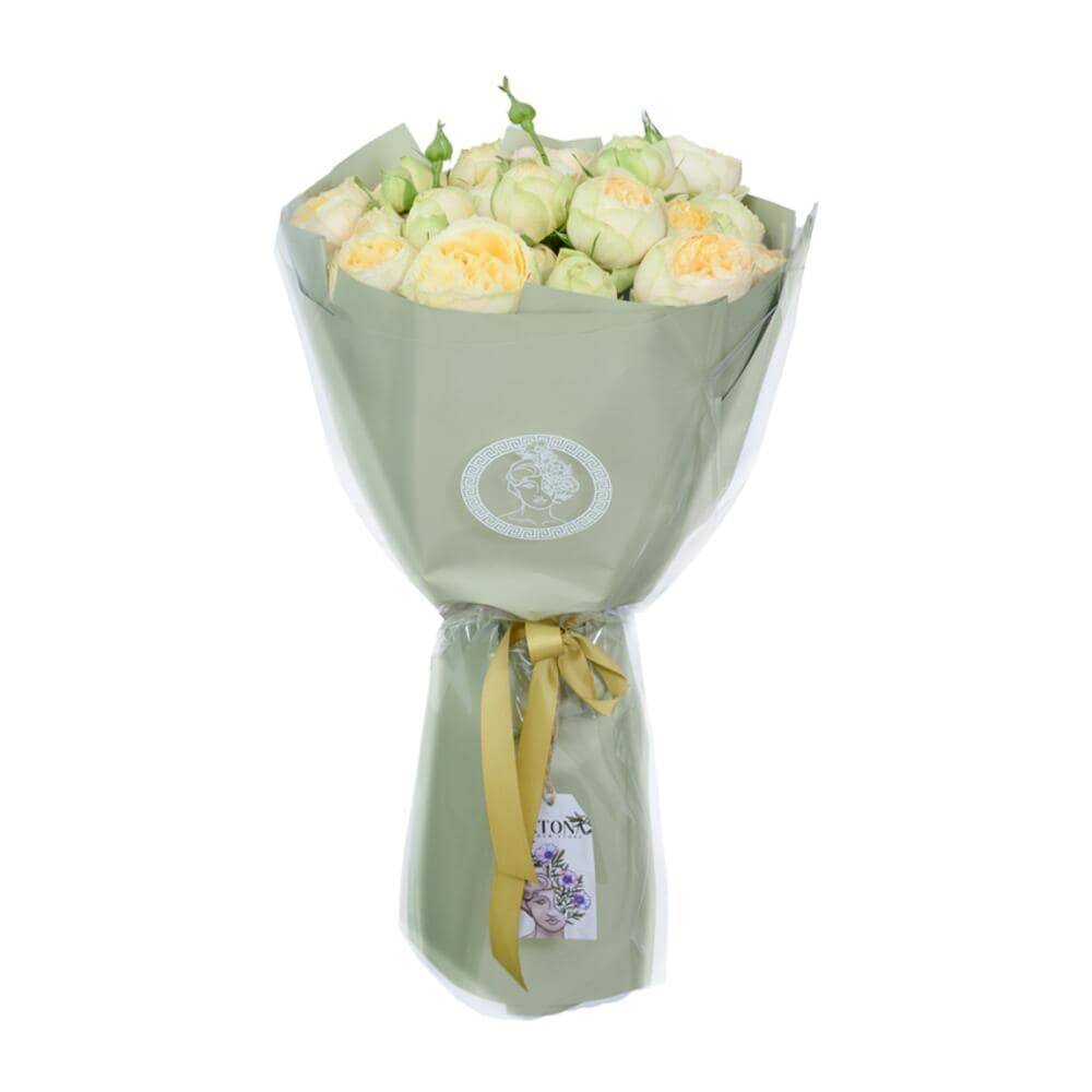 Bouquet 'Thora" with Peony Spray Roses