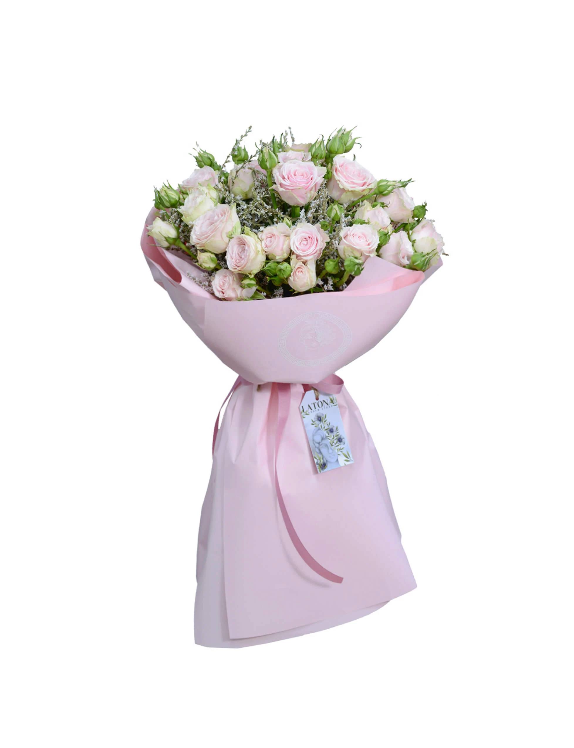 «Clara» ծաղկեփունջը սպրեյ վարդերով