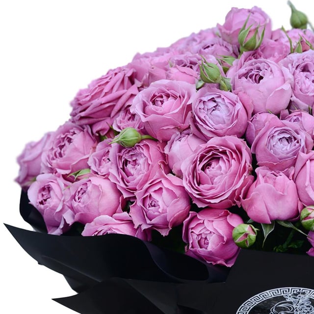 Bouquet "Cora" with Pink Peony Spray Roses