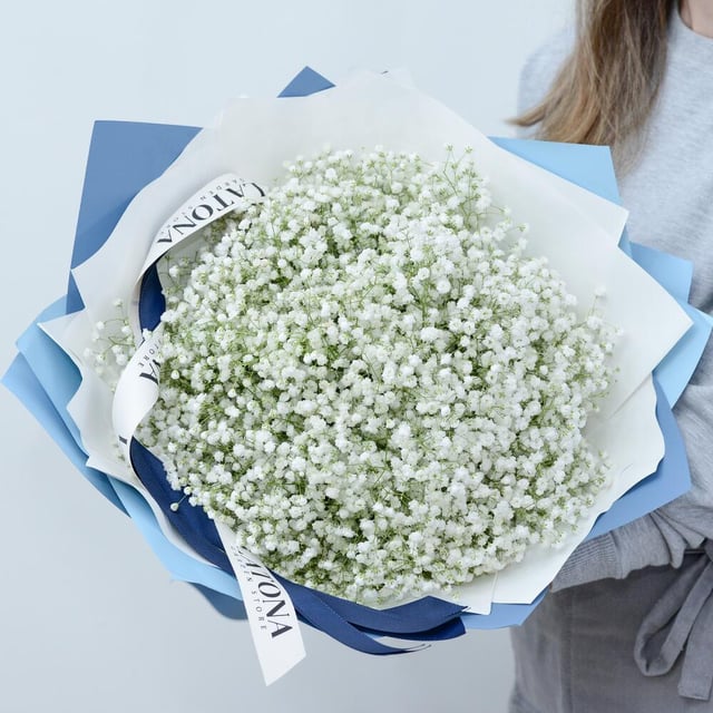 Bouquet "Cinderella" with Gypsophila