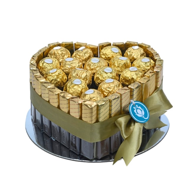 Golden Heart Gift Box