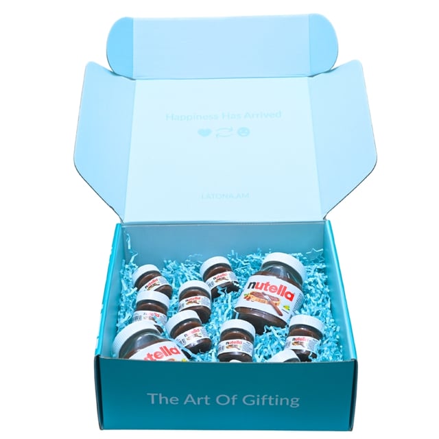 Gift Box with Mini Nutella