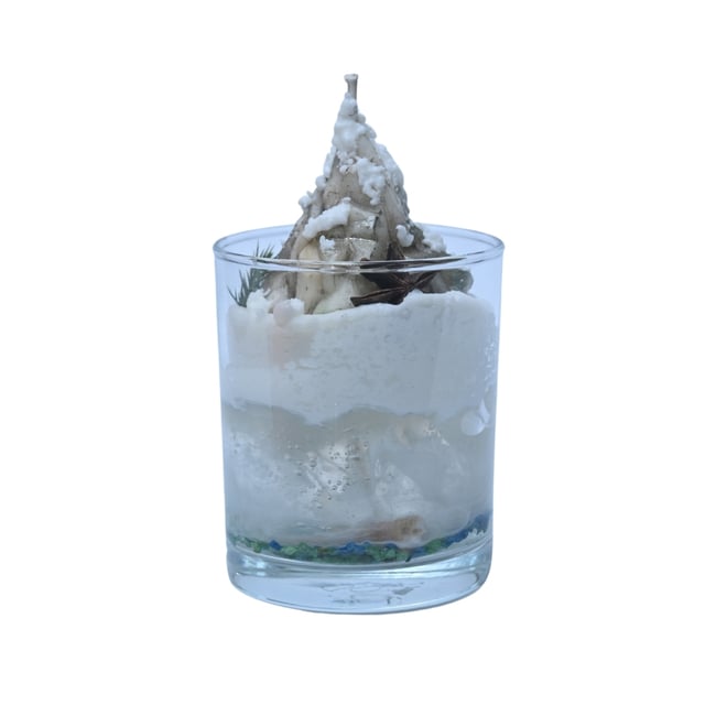 Candle "Mountain peak"