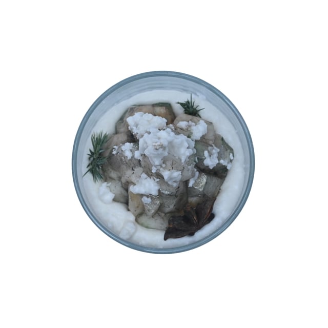 Candle "Mountain peak"