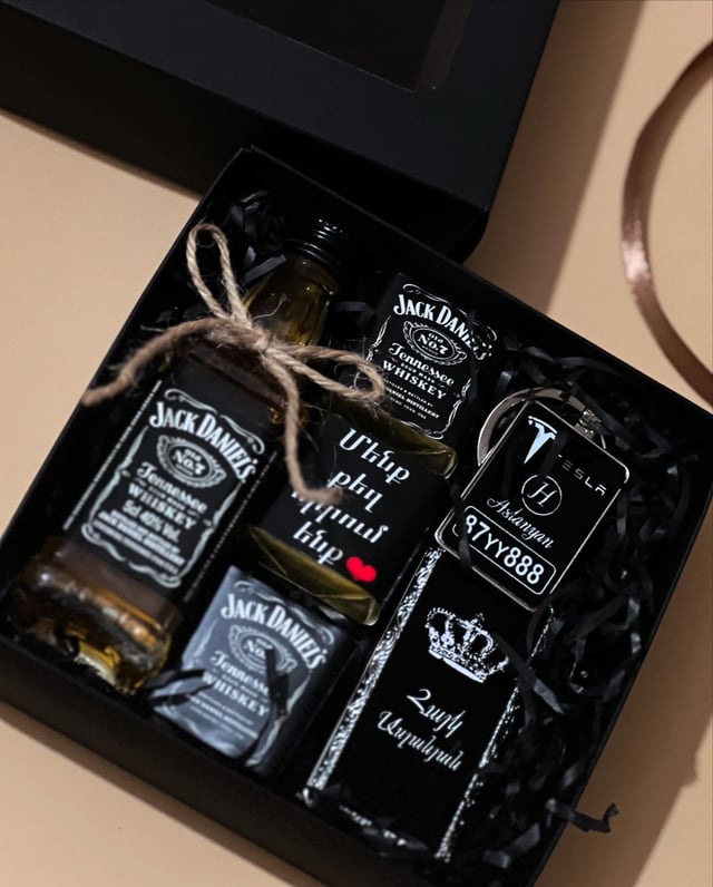 Նվեր տուփ «THE BOX» տղամարդու համար №1