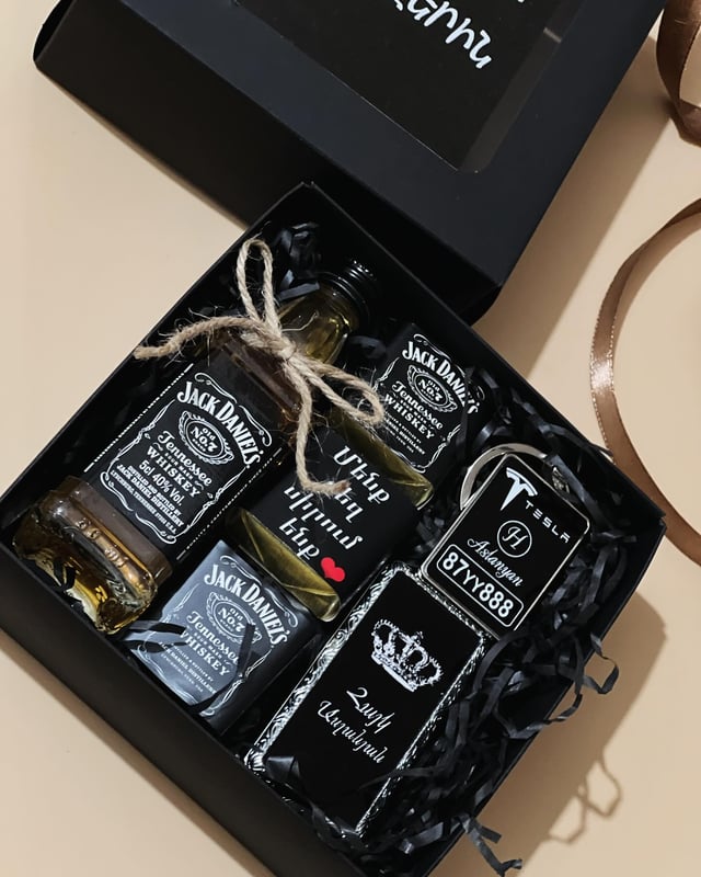 Նվեր տուփ «THE BOX» տղամարդու համար №1