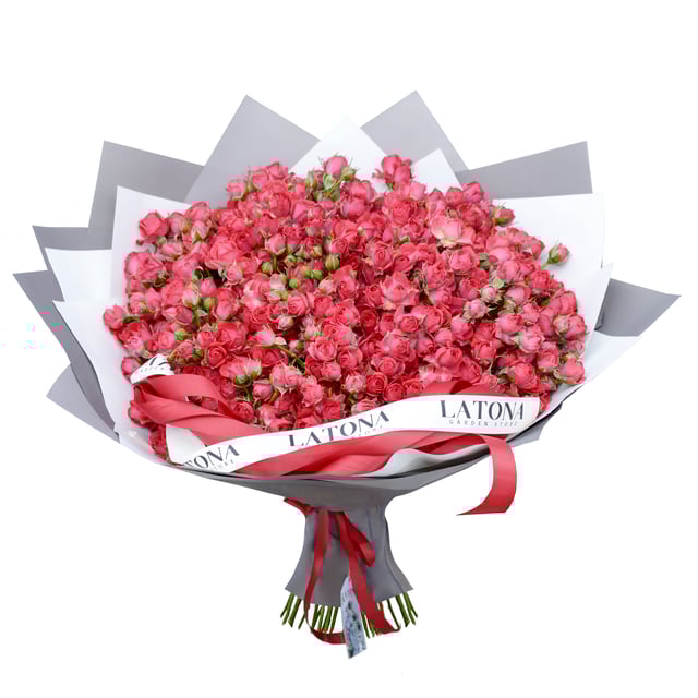 Bouquet "Ariel" with Spray Roses