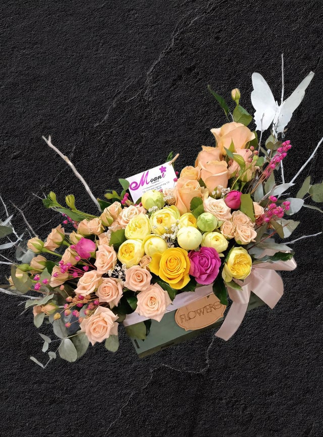 Flower Basket (Butterfly)