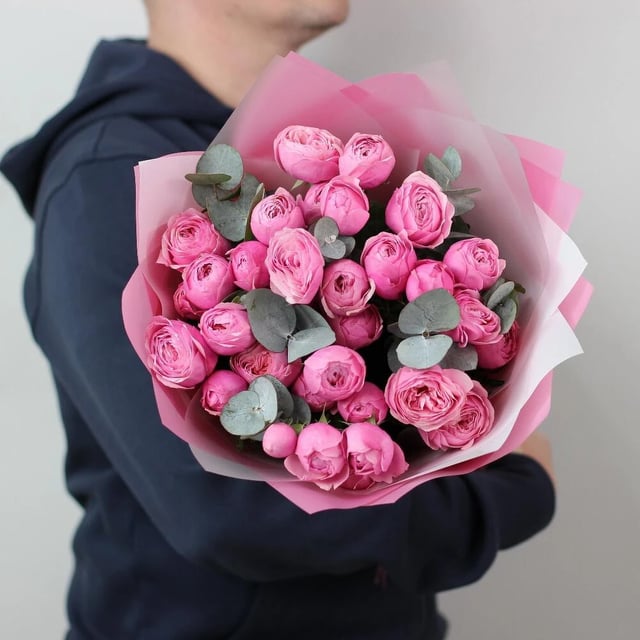 Bouquet MONAMIE with peony roses